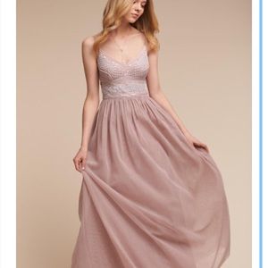 Adrianna Papell Aida Beaded Chiffon Gown Size 4